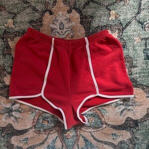 Retro Shorts with White Trim